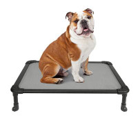 Tucker Murphy Pet™ Tucker Murphy Pet Chew Proof Elevated Dog Bed - Cooling Raised Pet Cot - Aluminum Frame And Durable P