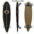 Easy People Longboard Pintail/ Drop Through PDT-0 Series Natural Complete + Grip Tape