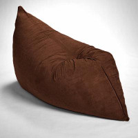 Lux Comfort 10x 38 x 73_73" X 38" Brown Sofa Sack Bean Bag Lounger