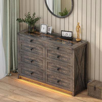 Alcott Hill Wood Tall Chest of Drawers