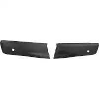 Ford F-150 CAPA Certified Rear Bumper Ends With Sensor Holes - FO1102383C