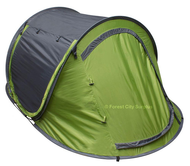 NEW NORTH49 INSTANT 2 PERSON POP UP TENT with Screen to Stop Nasty Insects! in Fishing, Camping & Outdoors - Image 2