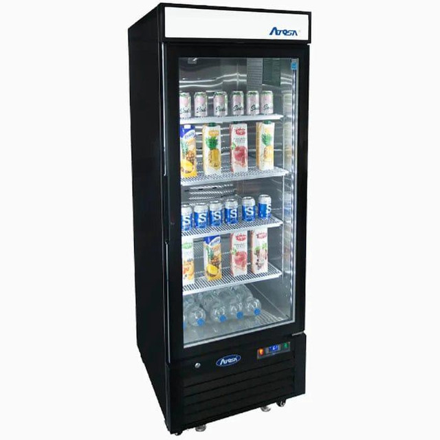 Atosa Single Door 24 Wide Glass Display Refrigerator in Other Business & Industrial