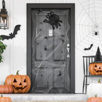 The Holiday Aisle® The Holiday Aisle® 29 Pcs Halloween Stretch Spider Webs Halloween Decoration, Indoor & Outdoor Spooky