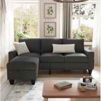 Ebern Designs Sarahkate 3 - Piece Upholstered Sectional