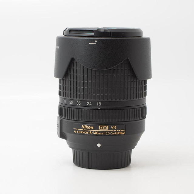 Nikon DX VR AF-S 18-140mm f3.5-5.6 G ED (ID - 2135) in Cameras & Camcorders