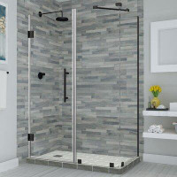 Aston Bromley 38" x 72" Rectangle Hinged Shower Enclosure