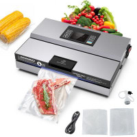 LINKEWODE Professional Dry/moist Vacuum Sealer Machine For Food Bags, Marinate Bowls, And Meal Packing Cannister