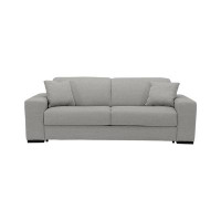 Casa Italia Furniture Mo Italian 88" Stain and Abrasion Resistant Performance Fabric Upholstered Sleeper Sofa