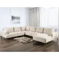 Enitial Lab Iliana 5 - Piece Upholstered Sofa & Chaise