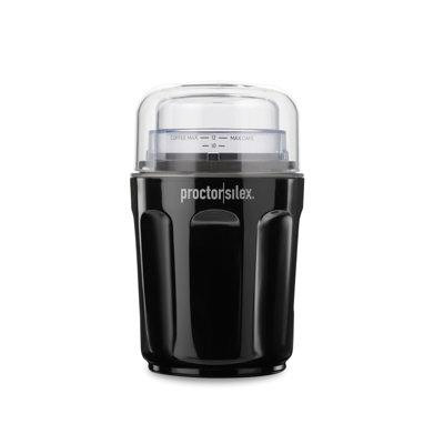 Proctor Silex Proctor Silex Sound Shield Coffee Grinder, Sound Shield Technology, Grinds Enough To Make Up To 12 Cups, 8 in Coffee Makers