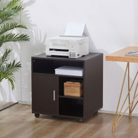 Printer Stand 23.6" x 19.7" x 25.8" Coffee