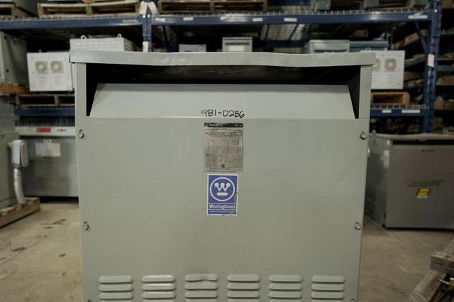225 KVA 600V to 208Y/120V Isolation Multi-Tap Transformer (981-0286) in Other Business & Industrial