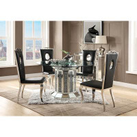 Everly Quinn Cecy 52'' Pedestal Dining Table