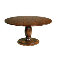 MacKenzie-Dow English Pub Cherry Solid Wood Pedestal Dining Table