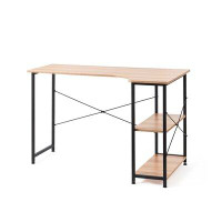 DormCo Suprima® Desk - Organizer Bookshelf X-Style - Beech