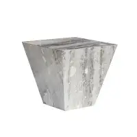 NaturaModa Collections Vanessa Marble Side Table