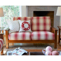 Sand & Stable™ Hanna 59.5" Square Arm Loveseat with Reversible Cushions