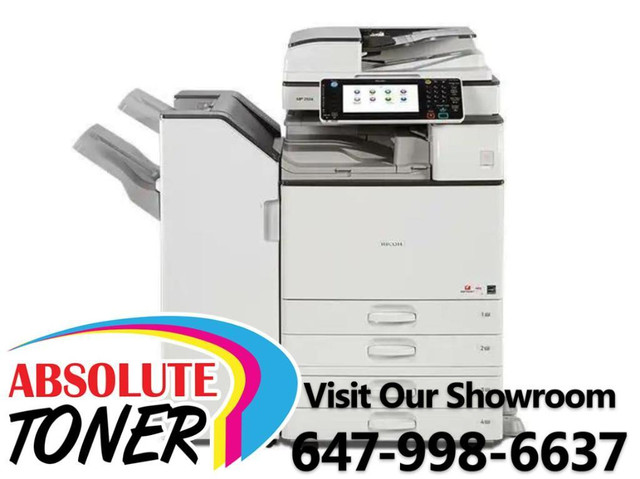 $65/month ALL INCLUSIVE SERVICE PROGRAM Ricoh MP C3503 3503 Laser Printer 12x18 PRINTER COPIER SCANNER SHAI 647-998-6637 in Other Business & Industrial in Ontario - Image 2