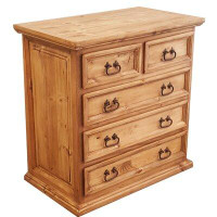 Millwood Pines Devoe Traditional 5 Drawer Bachelor's Chest