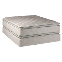 Alwyn Home Najera Dream Solutions Hollywood Comfort Double Sided Soft Pillowtop Queen Size 60"x80"x11" Mattress And Box