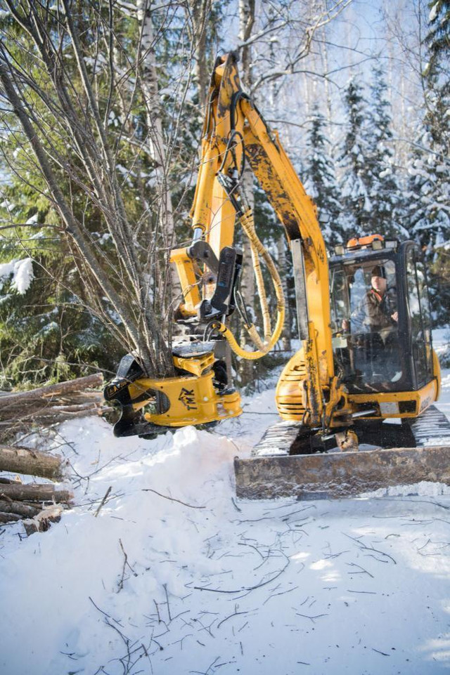 Tree Shear for Thinning and Firesmart Operations.  In stock. in Heavy Equipment Parts & Accessories in British Columbia - Image 3