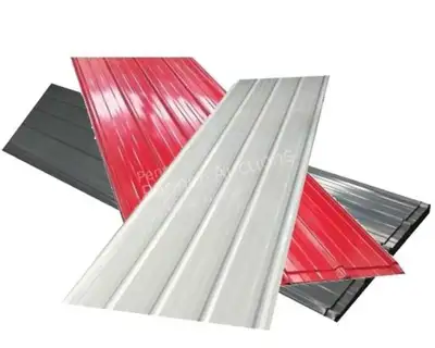 29 Gauge Metal Siding Roofing Red Brown, Black, Grey Roofing Tin Metal Siding To be sold by Unreserv...