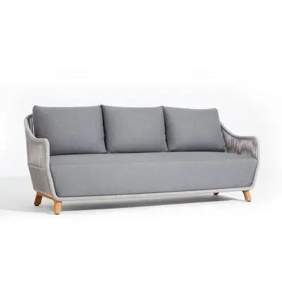 Latitude Run® 85'' Wide Outdoor Patio Sofa with Cushions