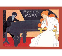 Buyenlarge 'Pianos Kaps' by Hans Pfafe Vintage Advertisement