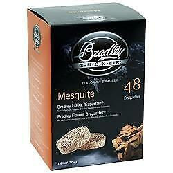 Bradley Smoker Mesquite Flavor Bisquettes BTMQ48 in Kitchen & Dining Wares