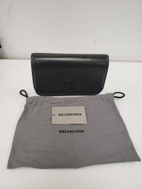 (29973-1) Balenciaga Shiny Box Shoulder Bag