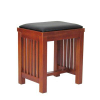 Red Barrel Studio Malthe Solid Wood Accent Stool