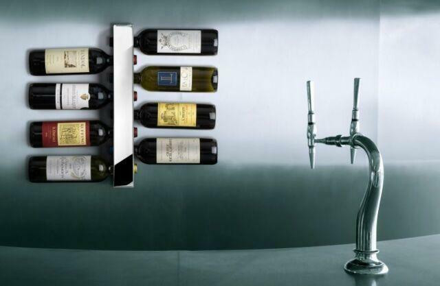 The Vynebar®  Vertical 8-Bottle Wine Rack in Home Décor & Accents in Edmonton - Image 2