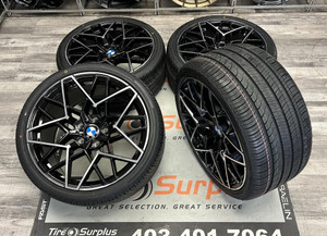19in BMW B21 Staggered Wheels 5x120 & Tires (fits BMW Cars) Calgary Alberta Preview