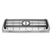 Toyota Tundra 4WD Grille Painted Gray With Chrome Moulding Sr5 Model - TO1200373