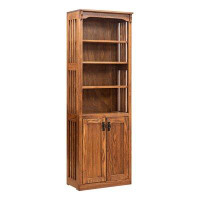 Loon Peak Afonso 84'' H Solid Wood Standard Bookcase