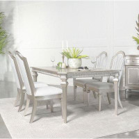 Andrew Home Studio Priour 4 - Person Extendable Dining Set