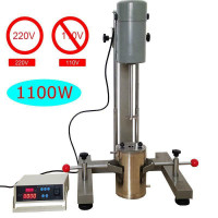 Used High-speed Disperser Machine Laboratory Digital Display Timing Emulsifying Machine 220V 022519