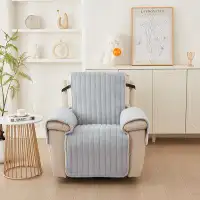 Ebern Designs Housse pour fauteuil inclinable Shaggy