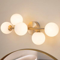 George Oliver Johnnell 5 - Light Dimmable Vanity Light