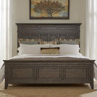Lark Manor Arianni Solid Wood Standard Bed