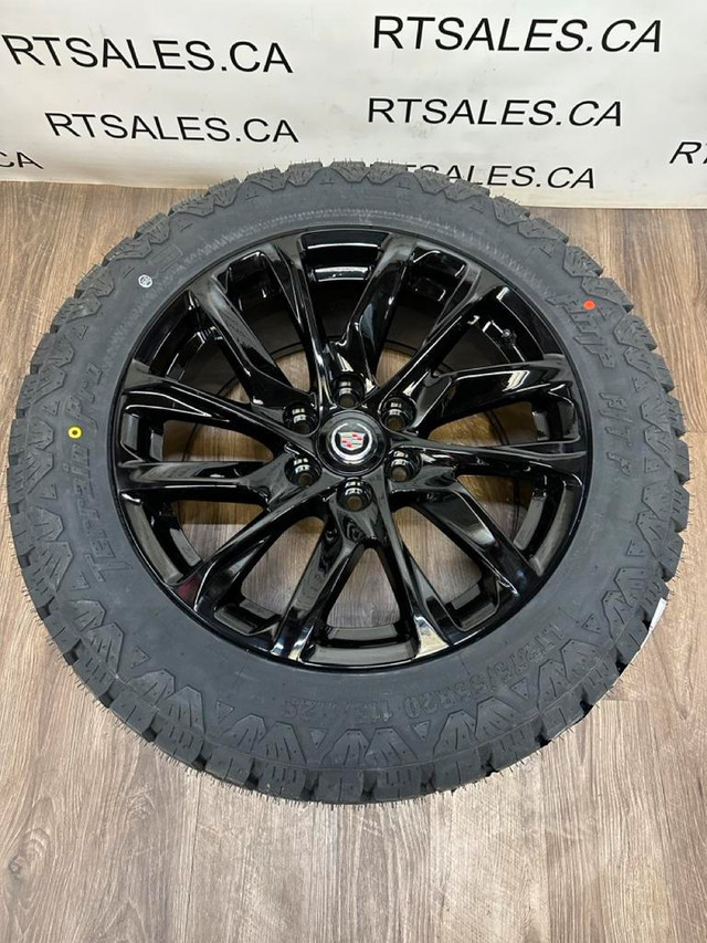 275/55/20 All season tires on rims Chevy GMC 1500. -  CANADA WIDE SHIPPING in Tires & Rims - Image 2