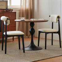 NashyCone Italian solid wood dining table and chair