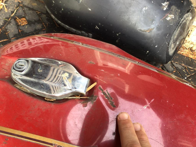 1977-1981 Yamaha XS750 XS850 Standard Gas Tank in Motorcycle Parts & Accessories in Ontario - Image 2