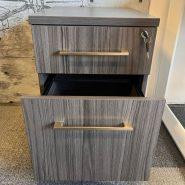 Icon Laminate Mobile Box/File Pedestal – Stratus – Showroom Model in Desks in Kitchener Area - Image 3