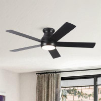 Wenty 52" Low Profile Ceiling Fan With Lights