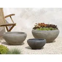 Campania International Giulia Cast Stone Pot Planter