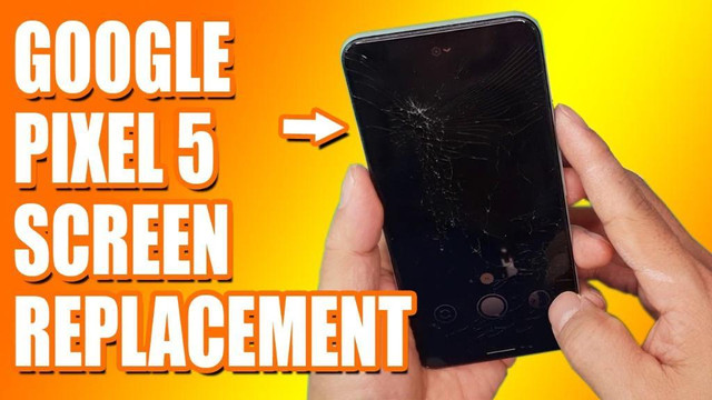 Google Pixel 5 and 5A 5G cracked screen display LCD repair FAST ** in Cell Phone Services in Toronto (GTA)