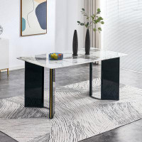 Wrought Studio Raydean 63'' Modern Dining And Conference Table