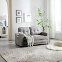 Ebern Designs 3 Fold Sofa,Convertible Sleeper Sofabed